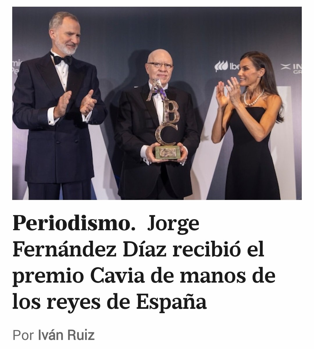 cositopolitico's tweet photo. Se acuerdan cuando Milei lo insulto?
Bueno felicitaciones a @fernandezdiazok por ser quizás el periodista más noble y más independiente de Argentina!!!!
Siga informándonos con la verdad!!!
ORGULLO https://t.co/LD6Y8BFaNX