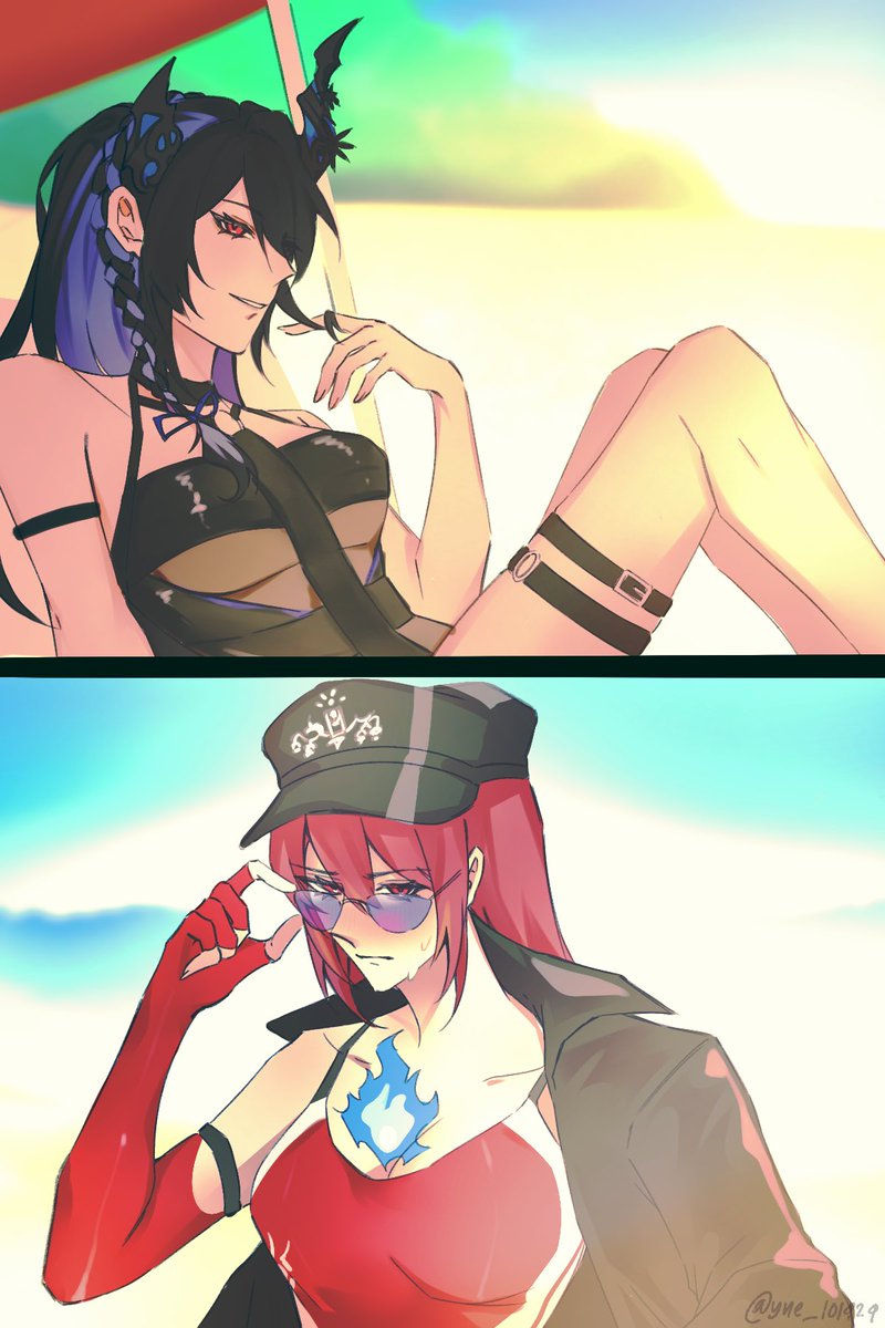 yuehime_'s tweet photo. A bit… flustered☀️#BloodflameArt #Ravencrafts https://t.co/REsBzklqRq