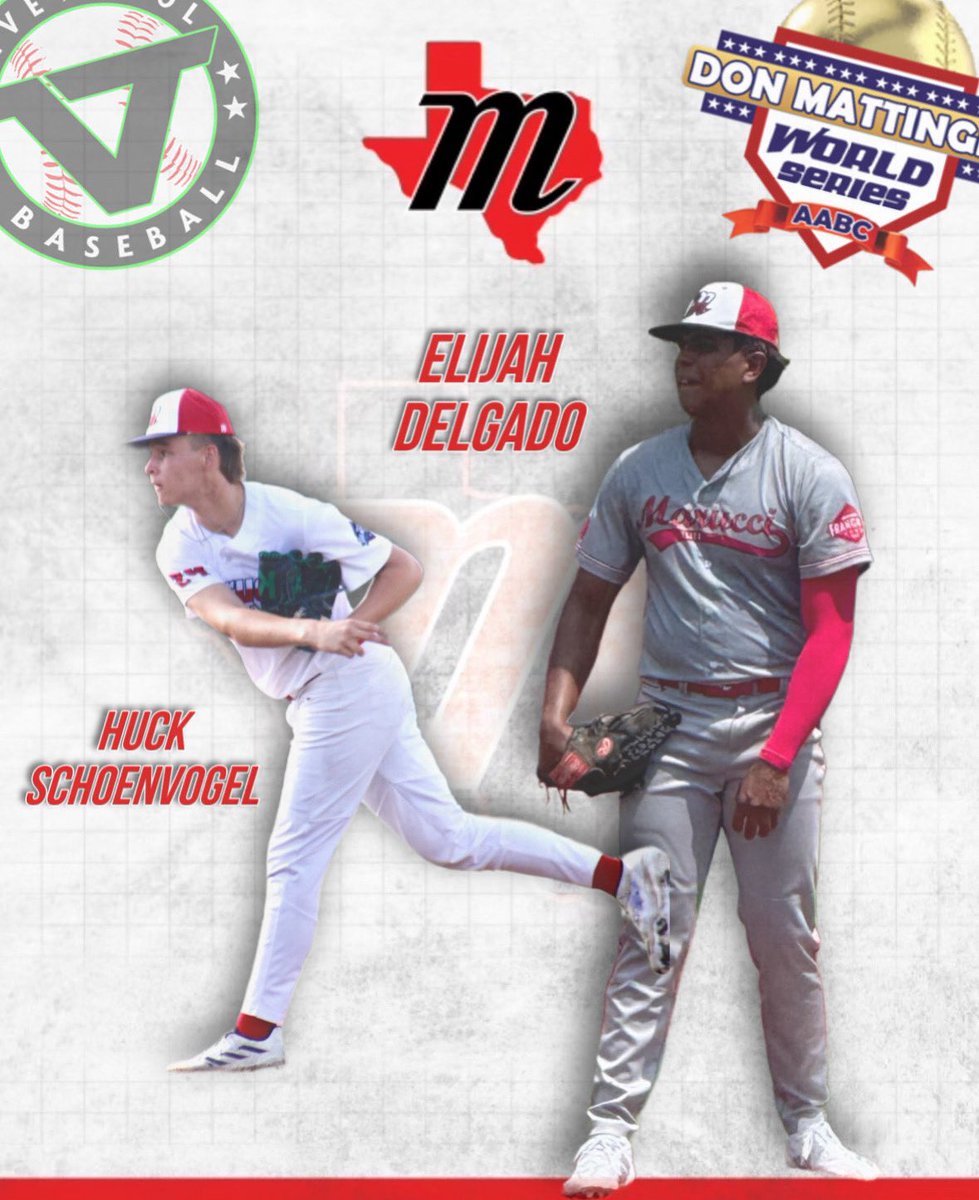 Marucci Elite ATX (@maruccieliteatx) on Twitter photo 2025 <a href="/FiveTool/">Five Tool Baseball</a> / AABC Don Mattingly World Series day #2 for the Class of 2026 today!
METx - Woodard & Senf 2026 both win game #1 (Woodard 7-0 & Senf 16-0).
Day #2 starters…
METx - Senf 2026
(<a href="/HSchoenvogel/">Huck Schoenvogel</a>) Huck Schoenvogel
METx - Woodard 2026
Elijah Delgado
#InOrInTheWay 2025 <a href="/FiveTool/">Five Tool Baseball</a> / AABC Don Mattingly World Series day #2 for the Class of 2026 today!
METx - Woodard & Senf 2026 both win game #1 (Woodard 7-0 & Senf 16-0).
Day #2 starters…
METx - Senf 2026
(<a href="/HSchoenvogel/">Huck Schoenvogel</a>) Huck Schoenvogel
METx - Woodard 2026
Elijah Delgado
#InOrInTheWay