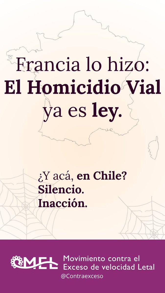 Francia lo hizo: el Homicidio Vial ya es Ley.
¿Y acá en Chile?