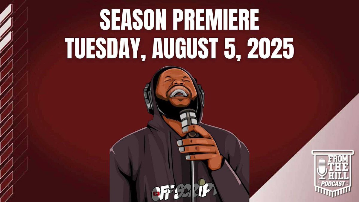 From The Hill Podcast (@fromthehill1875) on Twitter photo ๐๏ธ From The Hill Podcast is BACK!
๐
Aug 5, 2025 | ๐ 7PM CST
๐ฅ LIVE with <a href="/OffScript_Vidz/">OffScript_Tv (Hottest Live Show On Youtube)</a>
๐ฅ Real convos. Big voices. Donโt miss the premiere! Head over to our YouTube channel and SUBSCRIBE! ๐๏ธ From The Hill Podcast is BACK!
๐
Aug 5, 2025 | ๐ 7PM CST
๐ฅ LIVE with <a href="/OffScript_Vidz/">OffScript_Tv (Hottest Live Show On Youtube)</a>
๐ฅ Real convos. Big voices. Donโt miss the premiere! Head over to our YouTube channel and SUBSCRIBE!