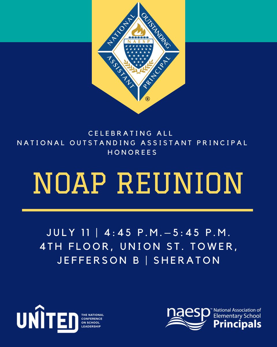 National Assoc. of Elementary School Principals tweet media
