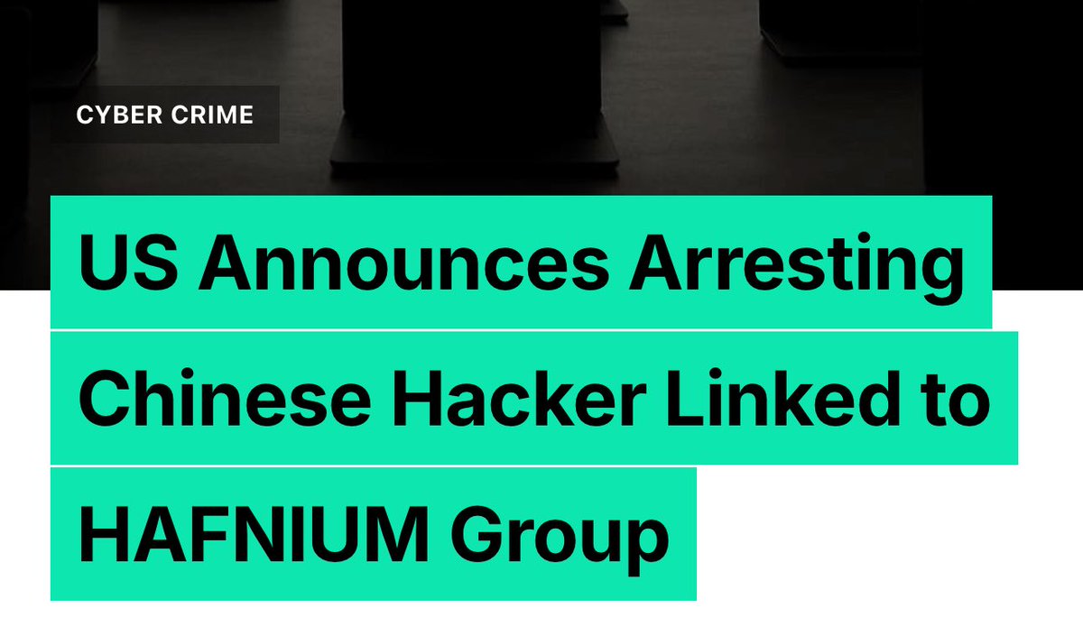 Yesterday, in coordination with our international partners, Xu Zewei was arrested Italy.

Xu is accused of hacking U.S. universities and stealing critical COVID-19 research on behalf of the Chinese Communist Party.

The CCP’s relentless attacks on our institutions will not go
