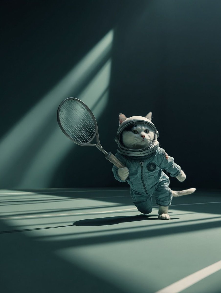 you have to train hard for space missions #astrocat