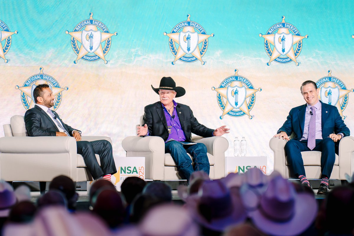 NationalSheriff's tweet image. #Sheriffs2025 Recap: On Monday June 23rd, The NSA Annual Conference officially kicked off with a powerful show of solidarity. Attendees wore purple to raise awareness for the fight against domestic violence. The morning began with the Spouses Breakfast, hosted by former First…