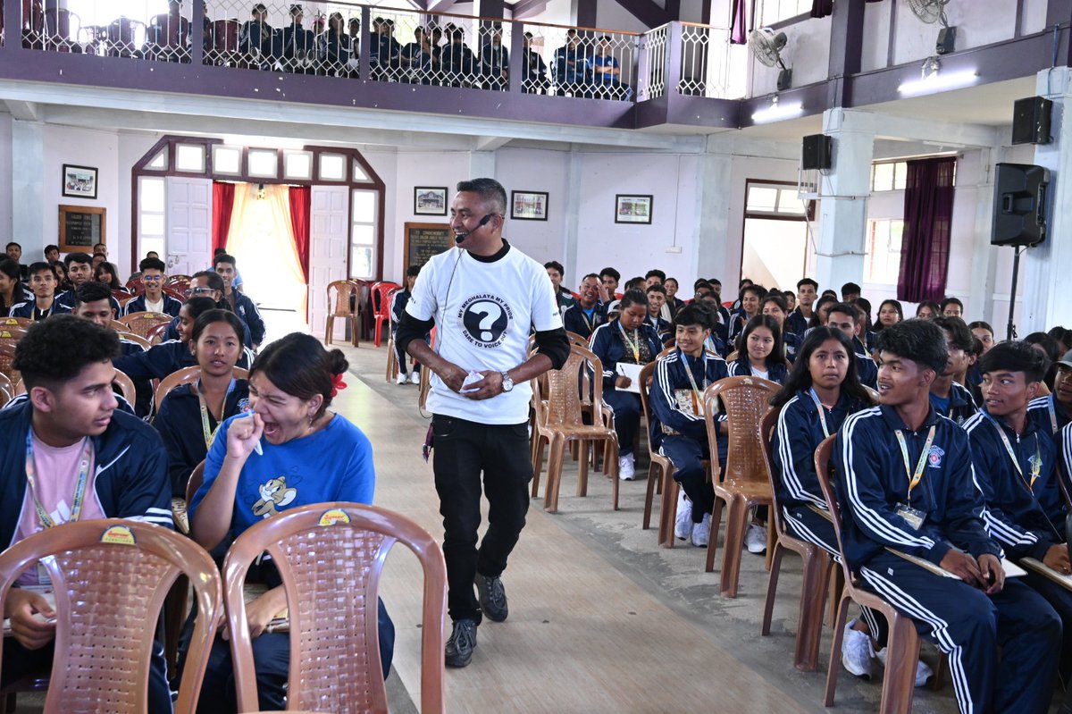 NssUcc's tweet photo. Day 2 highlights of NSS NE Youth Fest at UCC. The morning stared off with Yoga, then insightful Technical sessions on Environmental Conservation and Crime &amp; Youth followed by mesmerising Cultural Program to end the evening. @nss_rdguwahati @CellNehu @SNONSSMeghalay @_NSSIndia https://t.co/Up4qjl4PCA