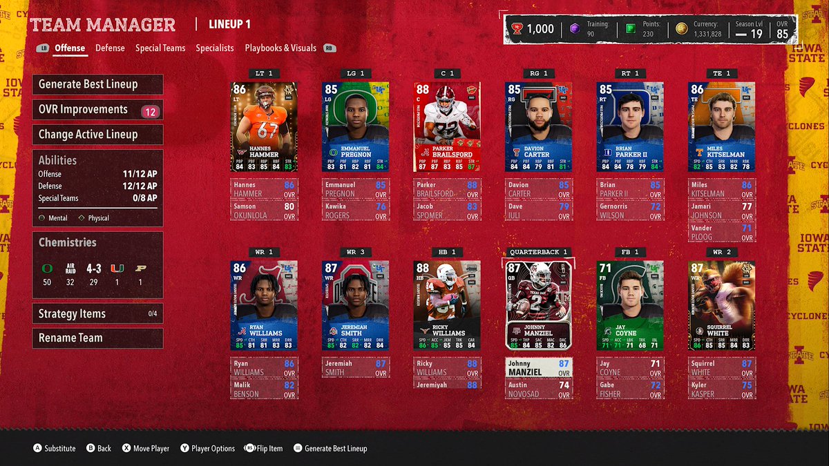 Throne_YT's tweet image. #1 on the leaderboard at 87-0 (1 freeze loss)...
here's the squad, it's solid af for only spending $800