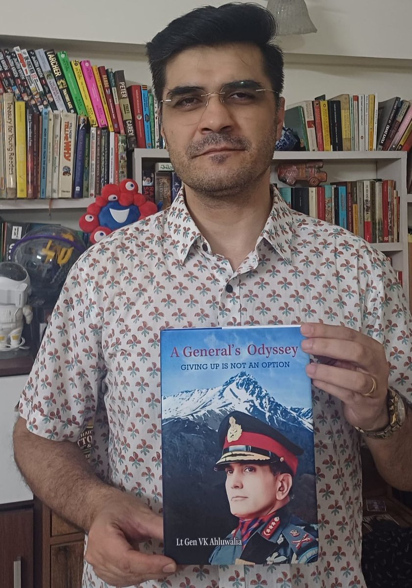 MajorAliShah's tweet image. Just finished reading"A General's Odyssey"-Giving up is not an option.By Lt Gen VK Ahluwalia,Ex Army Cdr Cent Comd.Such an inspiring book.Available online & the book launch is on the 12th July. highly recommend this book to everyone.Jai Hind 🫡
@ndtv @ANI @aajtak