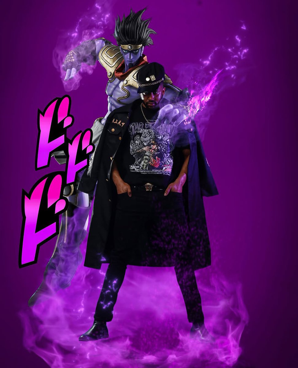 ShopAfterLove's tweet photo. Don’t forget to tap in with our Jojos drop 😤

Shirt : Star Platinum 💫
Model : Jay Rosé https://t.co/A5TTpdGPbF