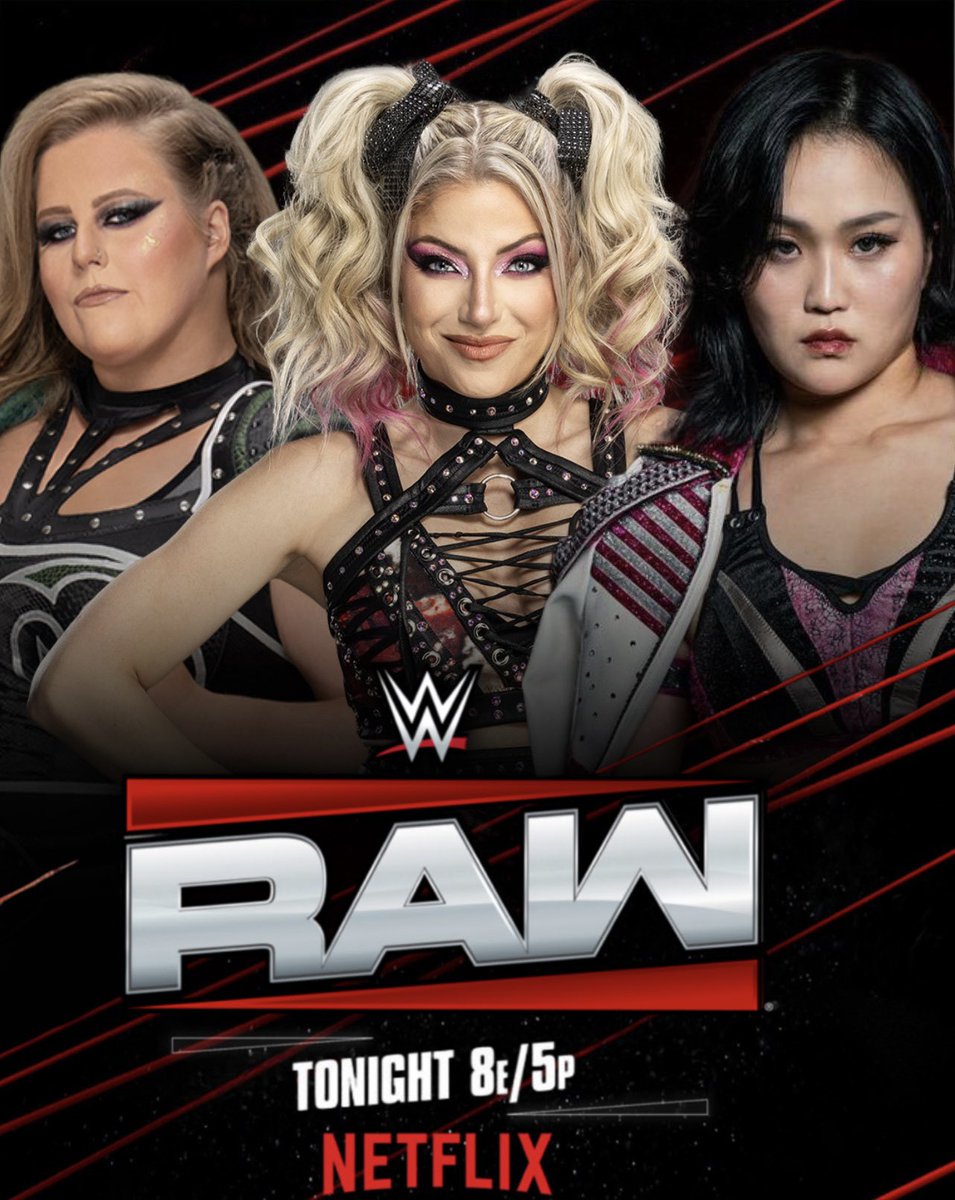 Oomfiverse's tweet photo. 🖤 ——- WEEK 2’S MAIN EVENT ——- 🩷 

🔴: Piper Niven (@ashtonjsmith_), Alexa Bliss (@Livin4DirtyDom), &amp; Miyu Yamashita (@purohighspots) clash in a Triple Threat Match with the winner challenging Giulia (@aescado) at Clash At The Castle: ScotLand for the Women’s World Championship! https://t.co/Dol1CtU1LM