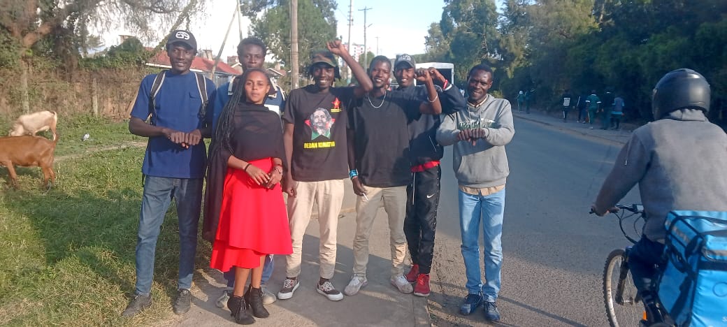 We are very grateful to <a href="/DefendersKE/">@Defenders Coalition 🇰🇪</a> for being in solidarity with Nanyuki Comrades. We really appreciate <a href="/CommunistsKe/">Communist Party Marxist CPM - Kenya</a> <a href="/MapinduziKE/">Kongamano La Mapinduzi</a> <a href="/BookerBiro/">Booker Ngesa Omole ☭</a> <a href="/dkmaraga/">David Maraga</a> <a href="/OkiyaOmtatah/">Okiya Omtatah Okoiti</a> <a href="/UNHumanRights/">UN Human Rights</a> <a href="/ntvkenya/">NTV Kenya</a>