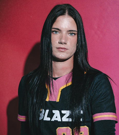 UnusualSoftball's tweet image. Kayla Kowalik before and after her girlfriend got traded to her team:

Before (10 games):
.192/.300/.308

After (5 games):
.500/.625/.750