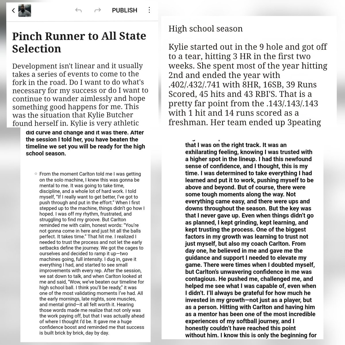 Carlton Salters (@coachcsalt) on Twitter photo A little preview, when we get this edited and get everything right, this is going to be a really good read and visual for everyone 👀 <a href="/Kylie_2K9/">Kylie Rae Butcher</a> A little preview, when we get this edited and get everything right, this is going to be a really good read and visual for everyone 👀 <a href="/Kylie_2K9/">Kylie Rae Butcher</a>