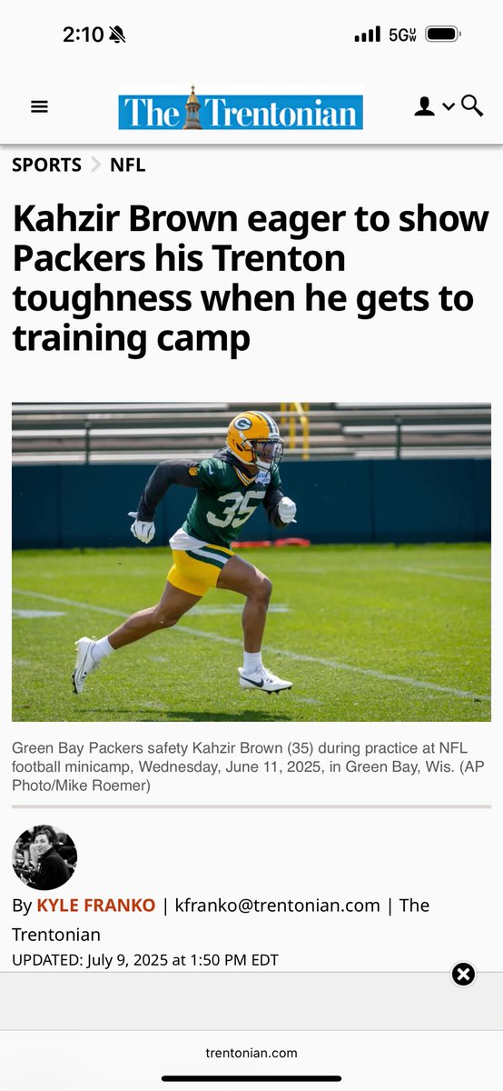 Kahzir “Buggs” Brown tweet media