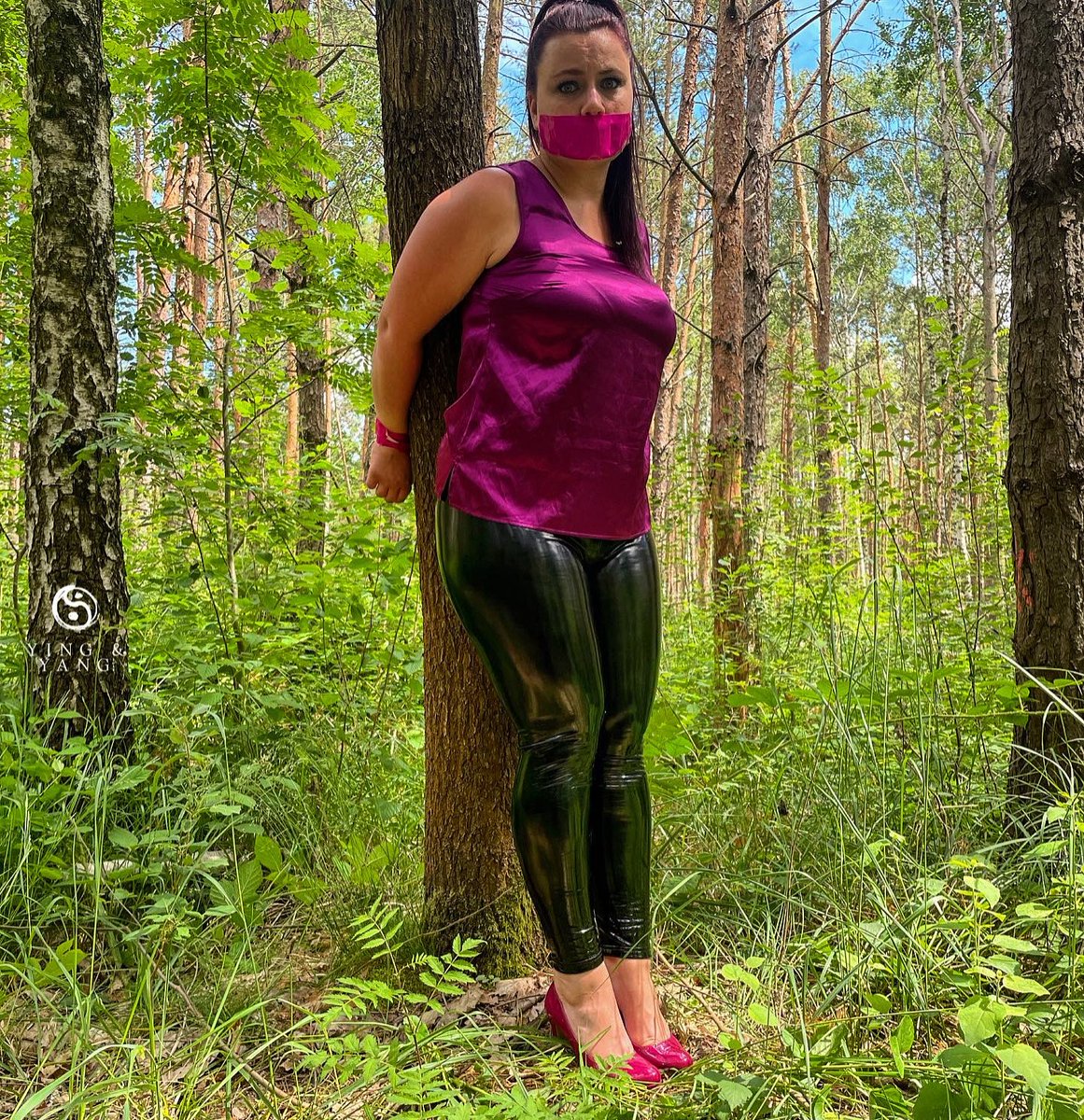 Caught in the woods 😈