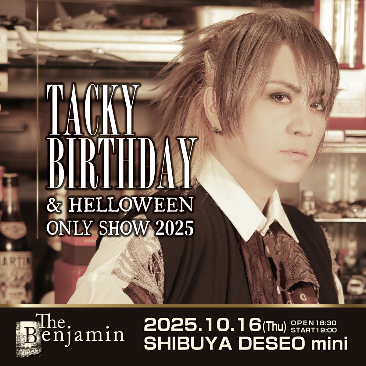 BadeggBox (@badeggbox) on Twitter photo 【先行チケット受付は本日(7/21) まで!】
The Benjamin
「TACKY BIRTHDAY & HELLOWEEN ONLY SHOW 2025」
2025年10月16日(木)
渋谷DESEO mini
開場/開演18:30/19:00
申込サイト⬇️
badeggbox-members.jp/apply/detail/i…
受付期間:7月21日(月)まで
<a href="/takuma_baddies/">ウスイ“Tacky”タクマ</a>
<a href="/minemuraakinori/">ミネムラ“Miney”アキノリ</a>
<a href="/mattsun2272/">🐾ツブク“Mashoe”マサトシ_BASSMAN🐈⬛(39)</a>
<a href="/IsKanade/">kanadyかなでぃ</a> 【先行チケット受付は本日(7/21) まで!】
The Benjamin
「TACKY BIRTHDAY & HELLOWEEN ONLY SHOW 2025」
2025年10月16日(木)
渋谷DESEO mini
開場/開演18:30/19:00
申込サイト⬇️
badeggbox-members.jp/apply/detail/i…
受付期間:7月21日(月)まで
<a href="/takuma_baddies/">ウスイ“Tacky”タクマ</a>
<a href="/minemuraakinori/">ミネムラ“Miney”アキノリ</a>
<a href="/mattsun2272/">🐾ツブク“Mashoe”マサトシ_BASSMAN🐈⬛(39)</a>
<a href="/IsKanade/">kanadyかなでぃ</a>
