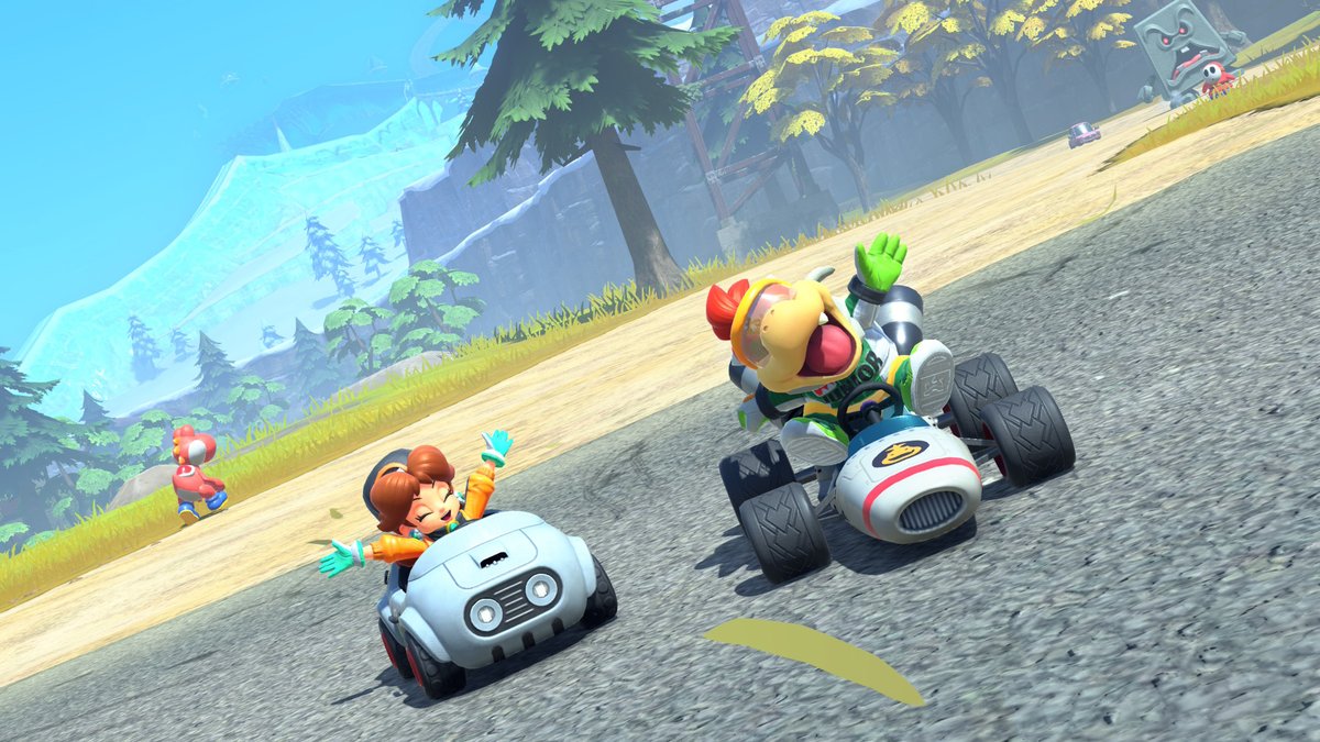 Testei o GameChat do Switch 2 com meu mano <a href="/BotaoCamargo/">Botão</a> 

É literalmente só o Discord, mas todo aquele rolê do microfone funcionar a distância, não pegar eco e nem barulho de fundo é MUITO impressionante. Feature mto foda, ponto pra Nintendo.