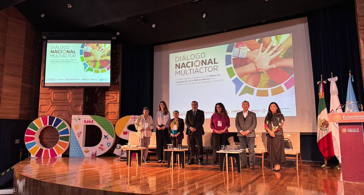 emglobales's tweet photo. La creación de alianzas para un futuro sostenible y el cumplimiento de los ODS son el camino para un futuro sostenible del país y del mundo.

Gracias a @hector_ochoa_m, director general del Consejo Nacional de la @SecAgenda2030Mx, @SE_mx, y a @Ismael_Ortiz, Titular de la Unidad de Inteligencia Económica Global, por la invitación al Diálogo Nacional Multiactor para el Desarrollo Sostenible 2026-2031. 

Los temas clave: gobernanza, inclusión, economía y clima.