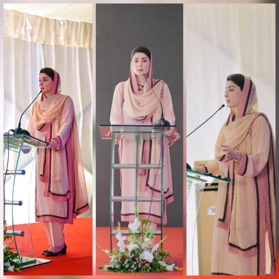 نواز شریف  صاحب کی بیٹی صرف وعدے نہیں کرتی، تاریخ رقم کرتی ہے❤️👏🏻