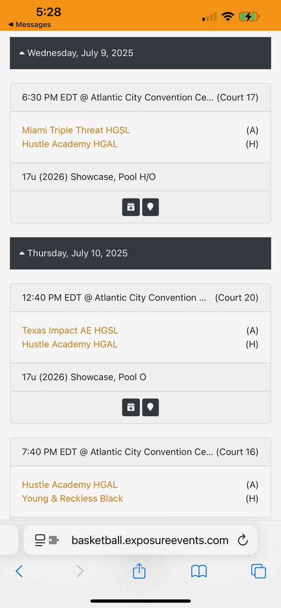 This is my schedule for this week for the Atlantic City Jamfest check me out !
________

<a href="/HGSL_HoopGroup/">HGSL</a> <a href="/HoopGroupAL/">Hoop Group Academic League (HGAL)</a> <a href="/Hoopgroup_/">HoopGroup</a> <a href="/MikeMuzz77/">NJ FUTURE ELITE</a> <a href="/NJHoopRecruit/">NJ Basketball</a> <a href="/njhoopscene/">NJHOOPSCENE</a> <a href="/EdisonHSHoops/">EHSHOOPS</a>