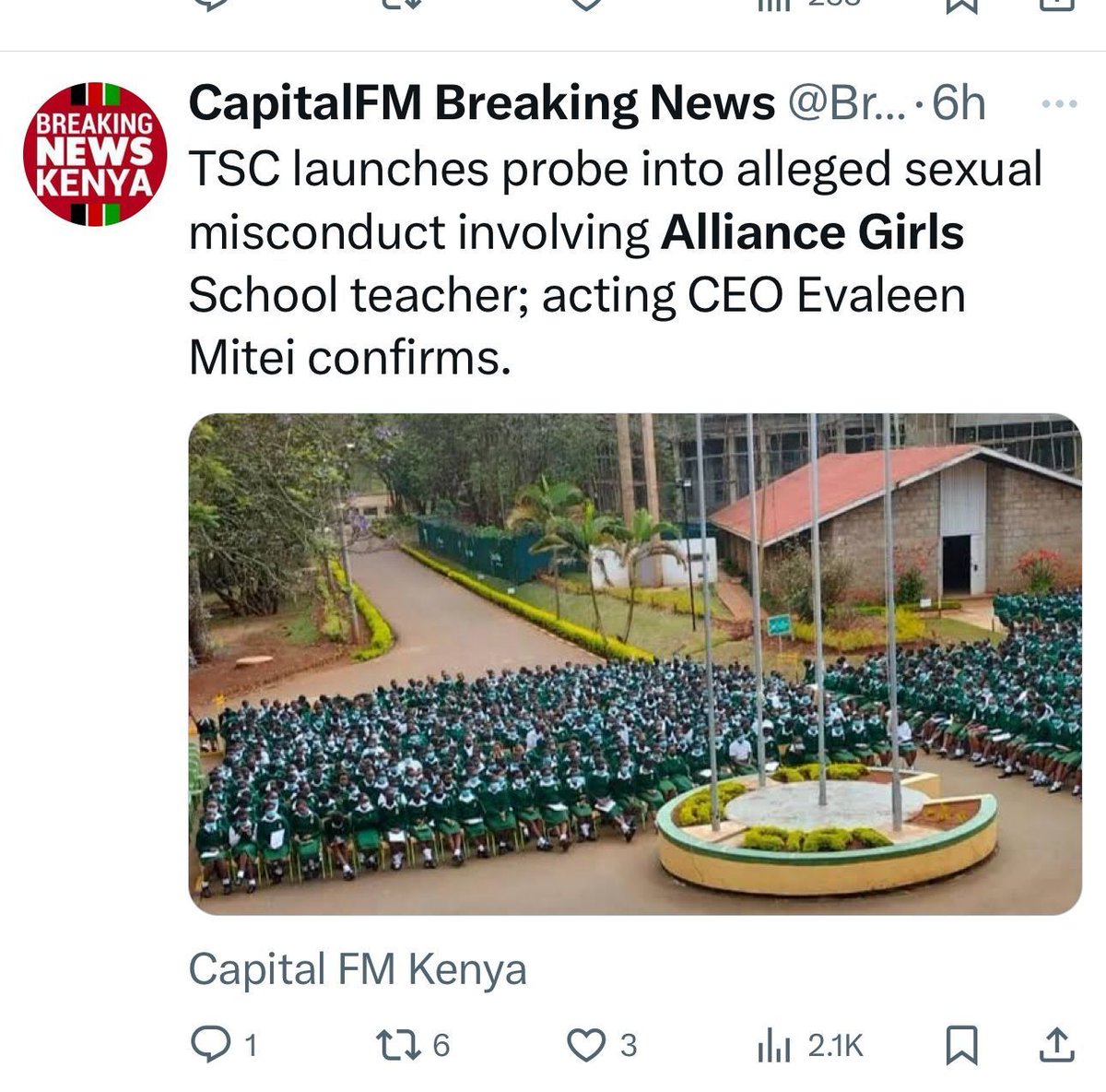 Good news from @capitalfm 
We continue to apply pressure. 

 #AGHS #AyiroMustGo #OccupyAGHS #OccupyAlliance #AyiroOut