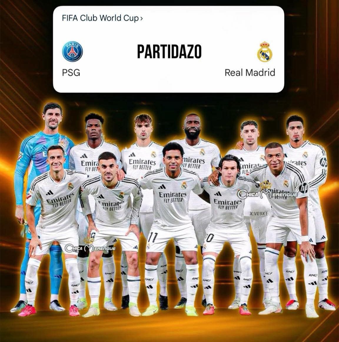 Hoy la Victoria será blanca 🤍🤍✌️