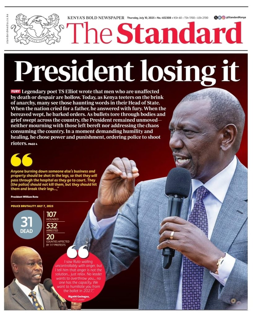 Short-tempered one-term president!