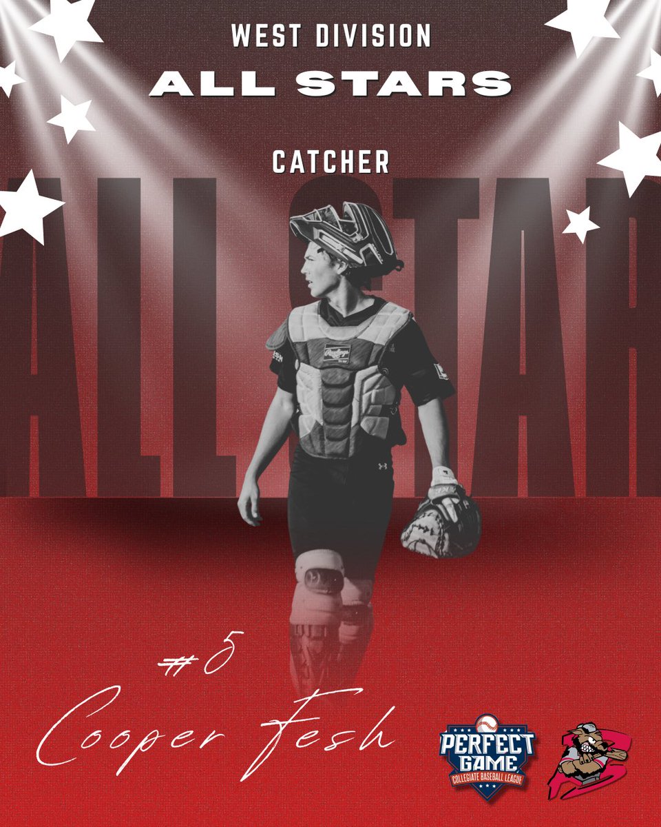Congrats to our West Division All-Star Pitchers and Catcher — the Muckdogs are making moves and making history 🌟

Come see the Muckdogs All-Stars tomorrow, Thursday 7/10 vs. Niagara Ironbacks at 6:30PM @ Dwyer Stadium

Call (585) 524-2260 to get your tickets‼️
@pgcbl #allstar