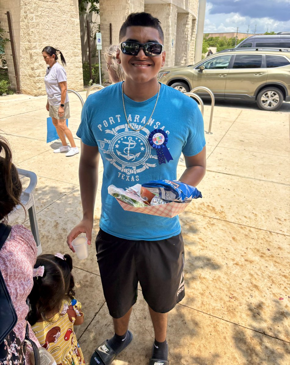 A very happy birthday shoutout to this awesome young man who joined us for lunch today! 🎉🎂

We’re so honored he chose to spend a part of his special day with us. Wishing him all the joy, laughter, and birthday cake today — and every day! 🎈💜

Thank you for coming out and