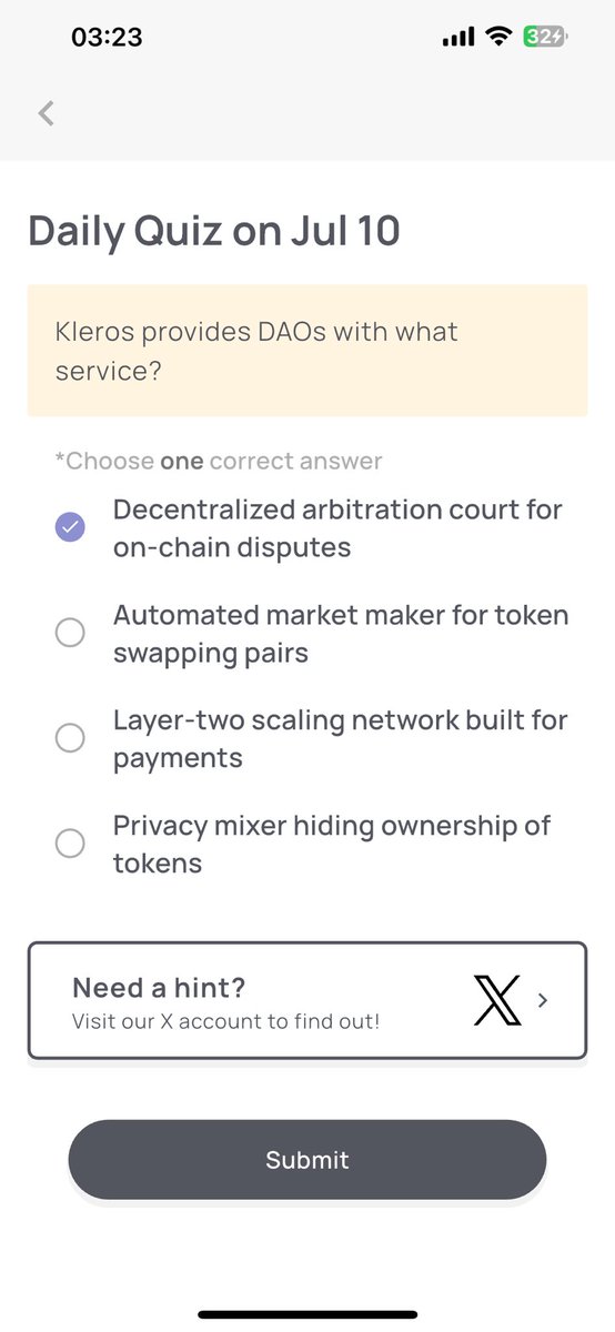 aecssm's tweet photo. Xeana wallet quiz answer jul 10
Answer: A https://t.co/bJYJwTObMh