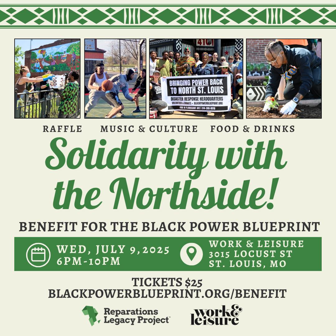 UhuruSolidarity's tweet image. TONIGHT! 
Tune in to the livestream of Solidarity with the Northside! Benefit for Black Power Blueprint:

Facebook: 
/uhurusolidarity. 

YouTube: 
/@UhuruSolidarity

DONATE: BlackPowerBlueprint.org/Benefit

#UnityThroughReparations #BlackPowerBlueprint #SolidarityWithTheNorthside