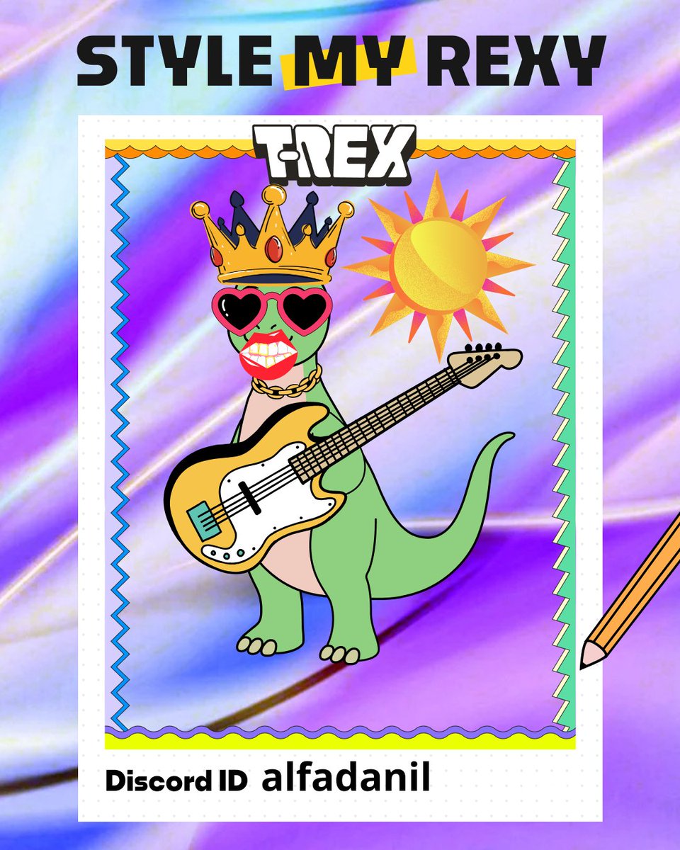 My Superstar T-Rex
<a href="/TREX_chain/">T-REX 🦖</a> #StyleMyRexy
