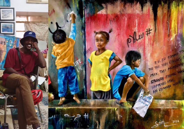 blkdesertfairy's tweet image. 6 days since last dono!! can anyone match $9? help a Sudanese family that has been displaced 4+ times, had their home ransacked and destroyed, and who have lost loved ones due to the rsf’s violence. anything helps and is appreciated
#KeepEyesOnSudan
gofund.me/d49b9a68