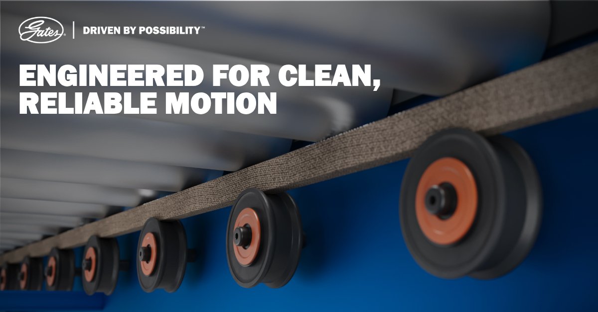 Traditional v-belts can struggle with curved conveyors - twisting, rolling, and wearing out fast.

Our Power Curve v-belt changes the game with a unique under cord construction that delivers 4x the flexibility of standard B-section belts. 

Learn more: bit.ly/439hGA1