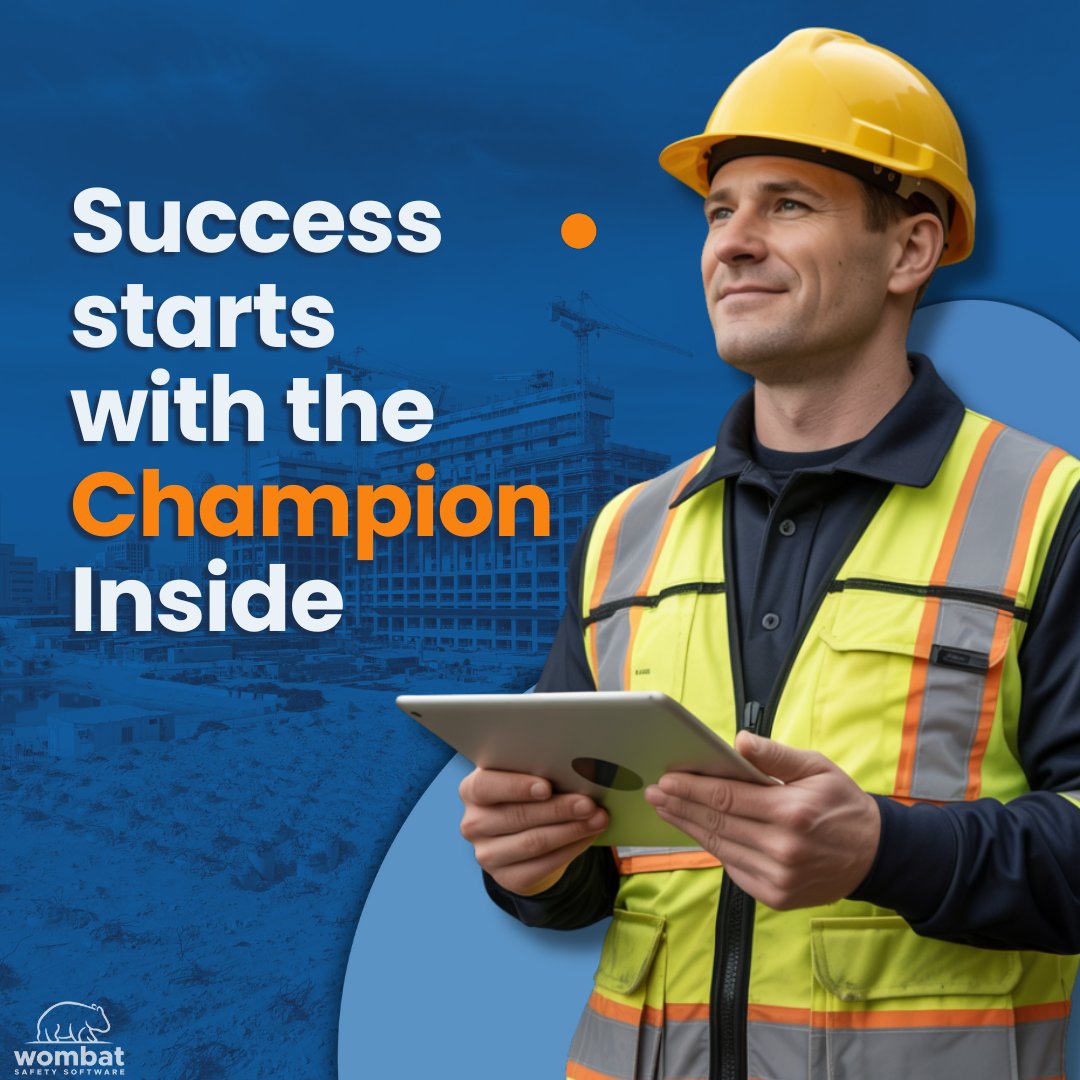 The key to safety software success is not just the tools but the champion inside your team who drives adoption and trust. Success starts with the champion inside.

Learn how Wombat Safety Software supports these leaders: hubs.la/Q03wwlHz0
#wombatsafetysoftware