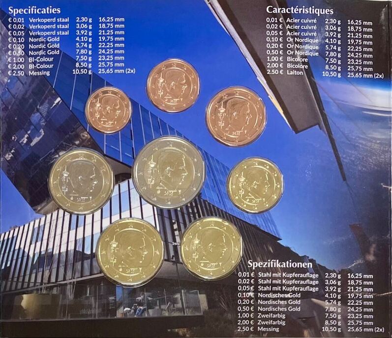 #BELGIO 🇧🇪 Set Divisionale 10 monete FDC "#Hasselt"
eurocollezione.altervista.org/_BELGIO_/_Seri… 
- Tiratura 6.000
- Emissione giugno
#België #Belgique #Belgien