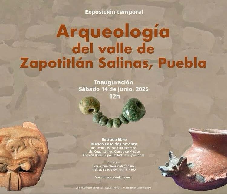 Atenta invitación a la Exposición sobre #arqueologia de la Mixteca Poblana <a href="/casadecarranza/">Museo Casa de Carran</a> en #CDMX  . ¡Emoción y aventura! Ahí hay unos posters con los que colabore en la investigación con #SIG y #lidar . Ahi nos vemos!😃