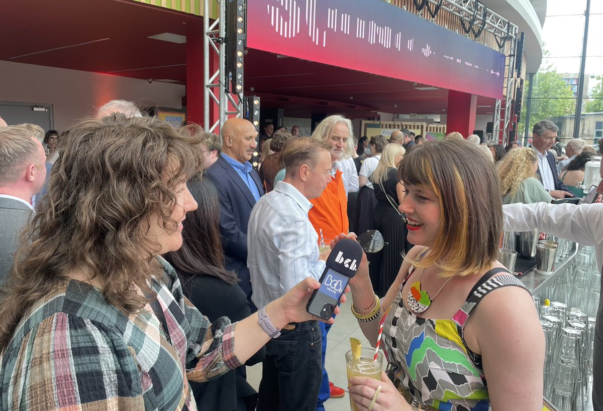 bcbradio's tweet image. If you missed our live outside broadcast at 6pm from the National Science & Media Museum’s Sound & Vision: Access All Areas launch event, with Izzie Smith and Jonathan Pinfield, listen again via:
listenagain.bcbradio.co.uk
@MediaMuseum on @bcbradio