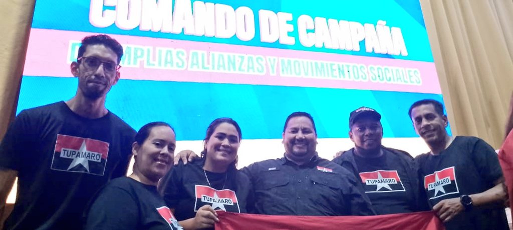 📸🚩🏴 Desde la Casa Nacional de las Letras Andrés Bello nuestro camarada <a href="/WBenavides_MRT/">Williams Benavides</a> Secretario General Nacional junto a militancia participó en la Instalación del Comando de Campaña de Amplías Alianzas y Movimientos Sociales. Acompañados del Vicepresidente Sectorial Héctor