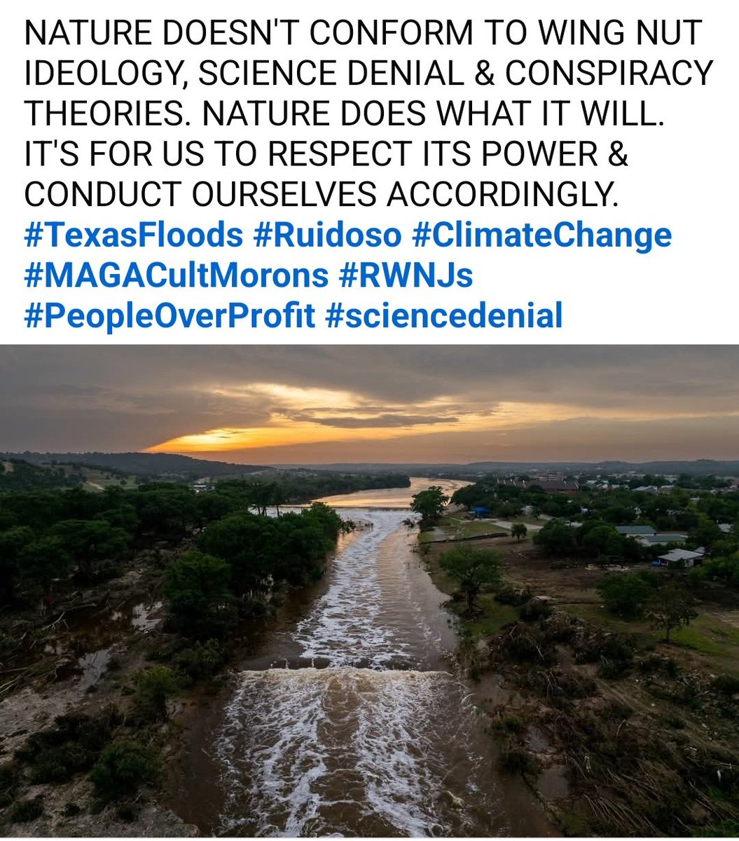 KatEdmiston's tweet image. @GregAbbott_TX TAKE SOME RESPONSIBILITY &amp;amp; ACCOUNTABILITY FOR YOUR FAILURES TO GOVERN &amp;amp; PROTECT THE PPL OF THIS STATE. YOU ARE DANGEROUS, DEADLY INFANTS NOT ADULTS. #TexasFloods #MAGAcultMorons #ScienceDenial #ConspiraryTheories #RWNJs
#DOGEcuts
#NWS