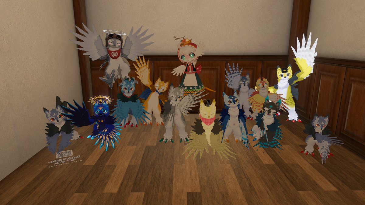 RFannel_Gaming's tweet photo. #トリケモ集会 2日目?
アンシアちゃんこれくしょん。
(1/5)
#VRChat #ケモカフェ #kemocafe https://t.co/ychx4JzCrP