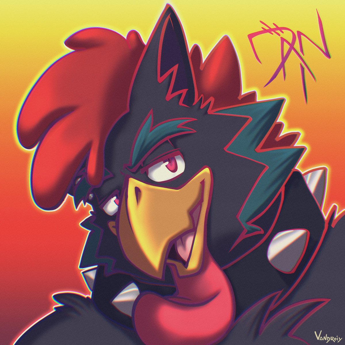 VanScraps's tweet image. Had the honor of drawing Dàn for the lovely and very talented @PadzyanArties 💖💕