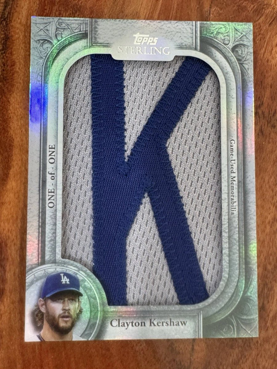 Clayton 3K 1/1 letter patch 🔥