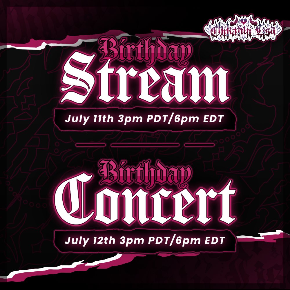 ❤️‍🩹YOU ARE INVITED!❤️‍🩹
i will be hosting a 2-day birthday celebration THIS WEEKEND! there will be guests, a game show, a CONCERT, and a special surprise for sheeple!
#SheepyDay2025

youtube.com/live/7r6UxHbJt…