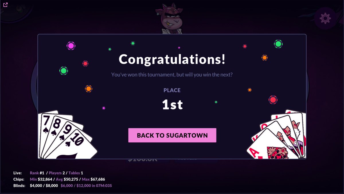 Something I no longer believed had just happened...

MAIN EVENT HERE WE GO ❇️
<a href="/visitsugartown/">Sugartown</a> 

Special thanks to <a href="/lameak1995/">lameak</a> for coaching 🐐