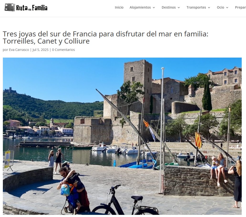 Si no sabéis dónde ir este verano, no será por falta de recomendaciones...
<a href="/Rutaenfamilia/">Ruta en Familia revista online</a>  os propone un destino ideal para toda la familia donde encontrarás actividades outdoor, actividades nauticas, gastronomía, vinos, acuario, museos, patrimonio, historia y mucho mucho relax!