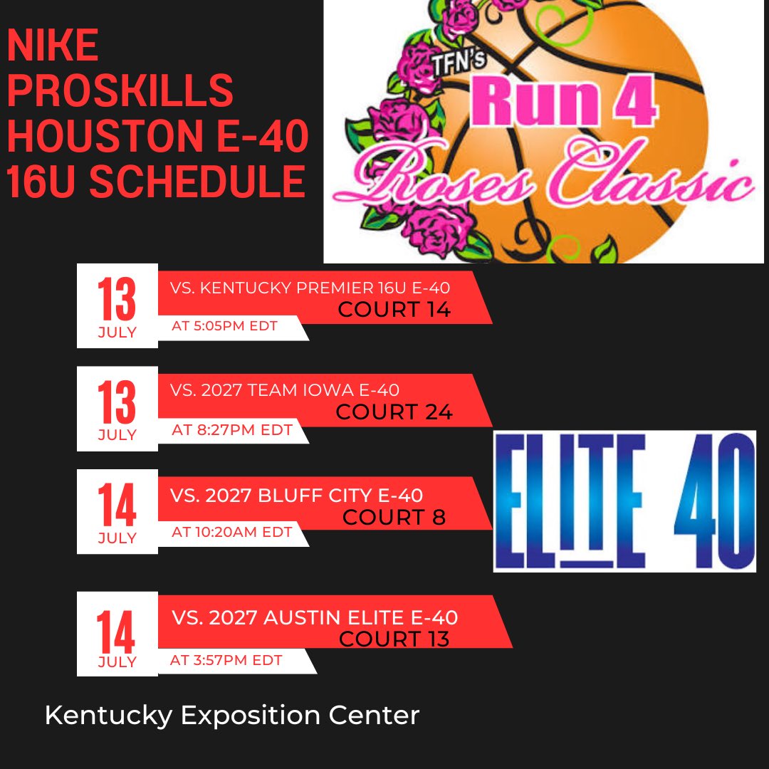 Alayah Masters (@0nly1layah_2027) on Twitter photo Hereβs my teamβs schedule for this weekend coaches! Hope to see you there! <a href="/Jada_luke0/">Jada Luke</a> <a href="/pino_kasyn/">Kasyn Pino</a> <a href="/thehooperGOAT/">Meghan Lausser</a> <a href="/Coach13Murray/">Coach Murray</a> <a href="/ProskillsHTX/">Nike Proskills Houston</a> <a href="/LegacyTitansWBB/">LegacyTitansWBB</a> #Run4TheRoses Hereβs my teamβs schedule for this weekend coaches! Hope to see you there! <a href="/Jada_luke0/">Jada Luke</a> <a href="/pino_kasyn/">Kasyn Pino</a> <a href="/thehooperGOAT/">Meghan Lausser</a> <a href="/Coach13Murray/">Coach Murray</a> <a href="/ProskillsHTX/">Nike Proskills Houston</a> <a href="/LegacyTitansWBB/">LegacyTitansWBB</a> #Run4TheRoses