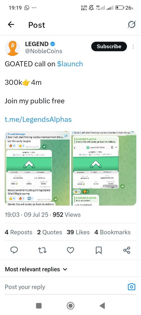 If crypto was a kitchen, <a href="/NobleCoins/">LEGEND</a> is the mad chef. Degen meals served hot — just bring your spoon and don’t get rugged!
Note:just bring ur spoon now,don't go and eat rubbish outside.