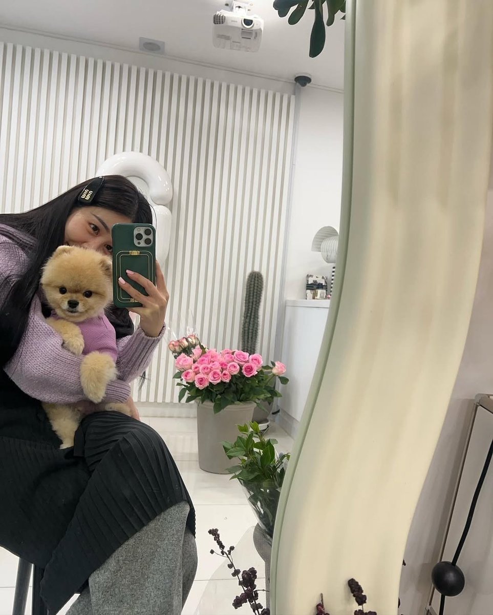 Me &amp; my little ball of fluff 🐾💫