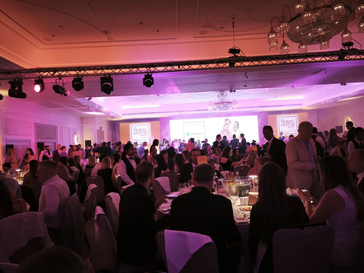 TravelEdNigel's tweet photo. And welcome to the 2025 #Travel Marketing Awards! We are celebrating the best of the best in the business at the swanky London Marriott #Hotel Grosvenor Square with our #cruise friends at @ambassadorcruis #TTMA https://t.co/G9t2ZZkmyd